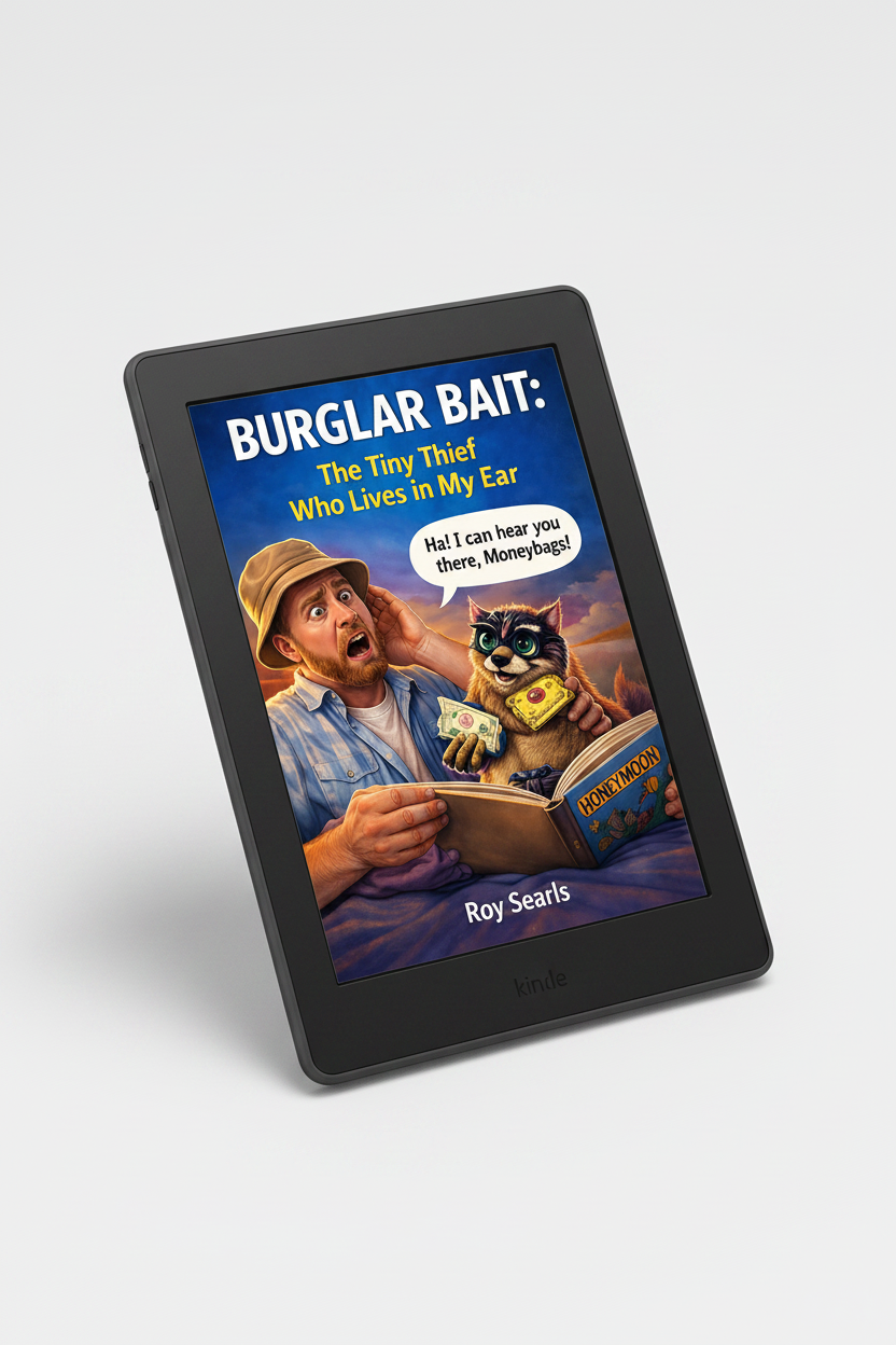 BUGLAR BAIT eBook by Roy Searls – absurd comedy novel digital edition
