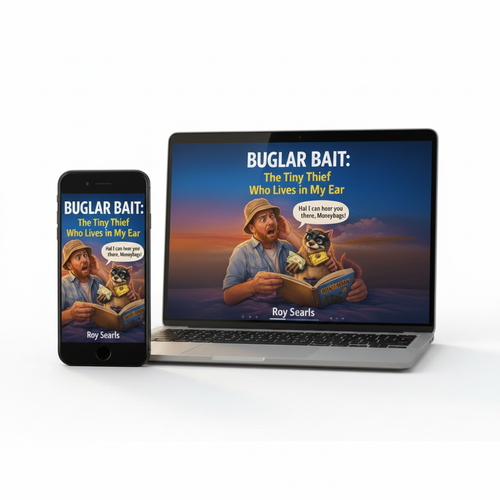 Buglar Bait - White Background Device Mockup