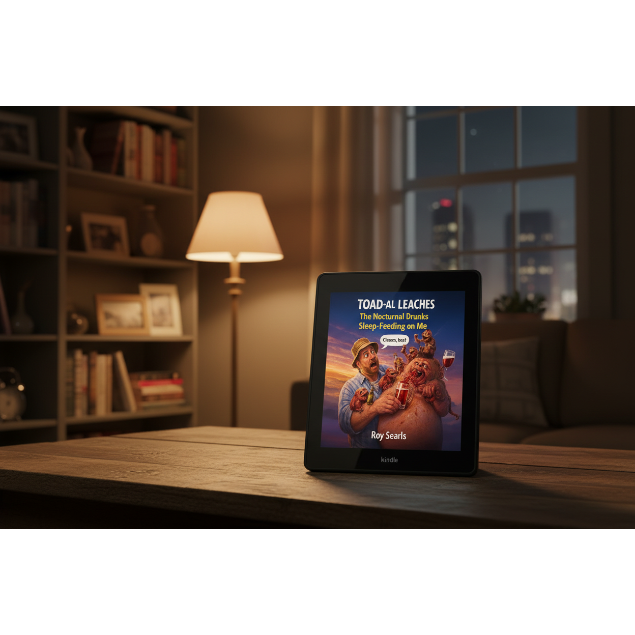 Toad-al Leaches - Kindle Mockup